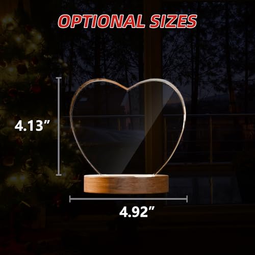 Artmosphere 3D Crystal Photo, Personalized Mothers Day Gifts for Mom, Women, Wife, Her, Him, Men, Husband, Grandma, Great ...