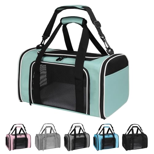 Yipincover, Cat Dog Carriers Soft-Sided, Pet Travel Carrier for Small Cats Dogs Under to15lbs, Soft-Solid Collapsible Carr...
