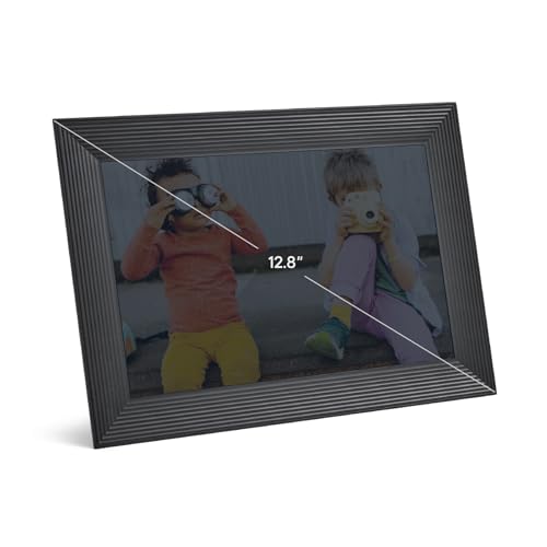 Aura Carver HD WiFi Digital Picture Frame, 10.1”, Add Photos with Aura App, Free Unlimited Storage - Wirecutter’s Pick for...