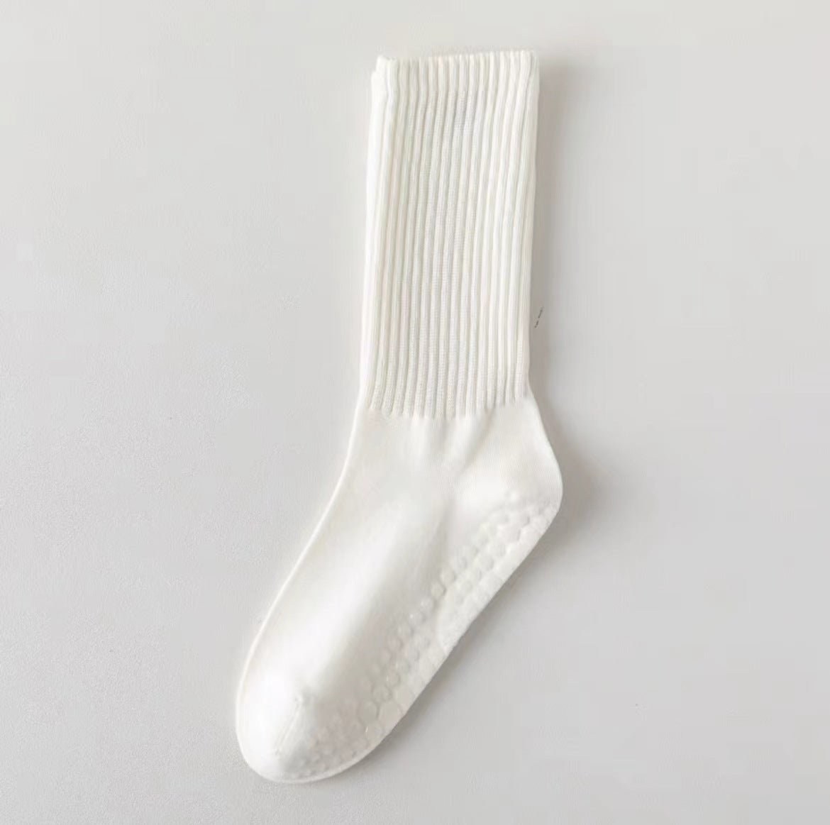 Springautumn Mid-calf Professional Fitness Pilates Non-slip Socks