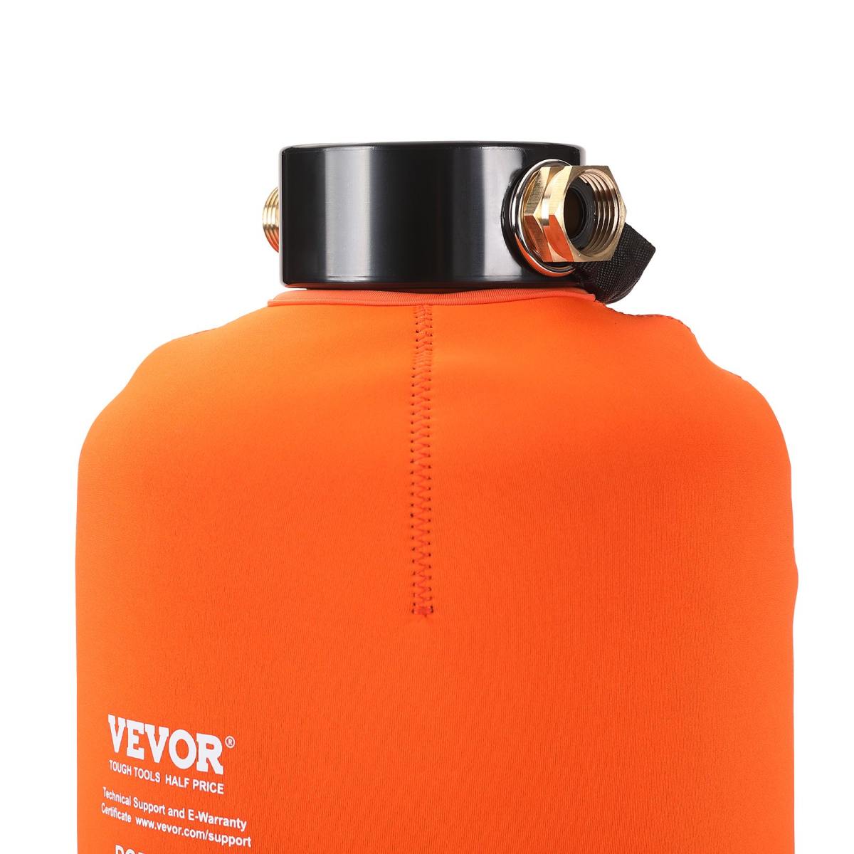 RV Water Softener, 16,000 Grain Portable Water Softener, With 3/4" Brass Fittings And 42" Hose, Soften Hard Water Filter System For RVs, Trailers, Boats, Mobile Car Washing, Pressure Washing