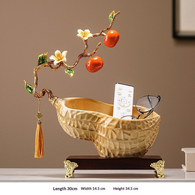 High-end New Year Enamelware Ornament As A Housewarming Gift For The New Peanut-themed Home