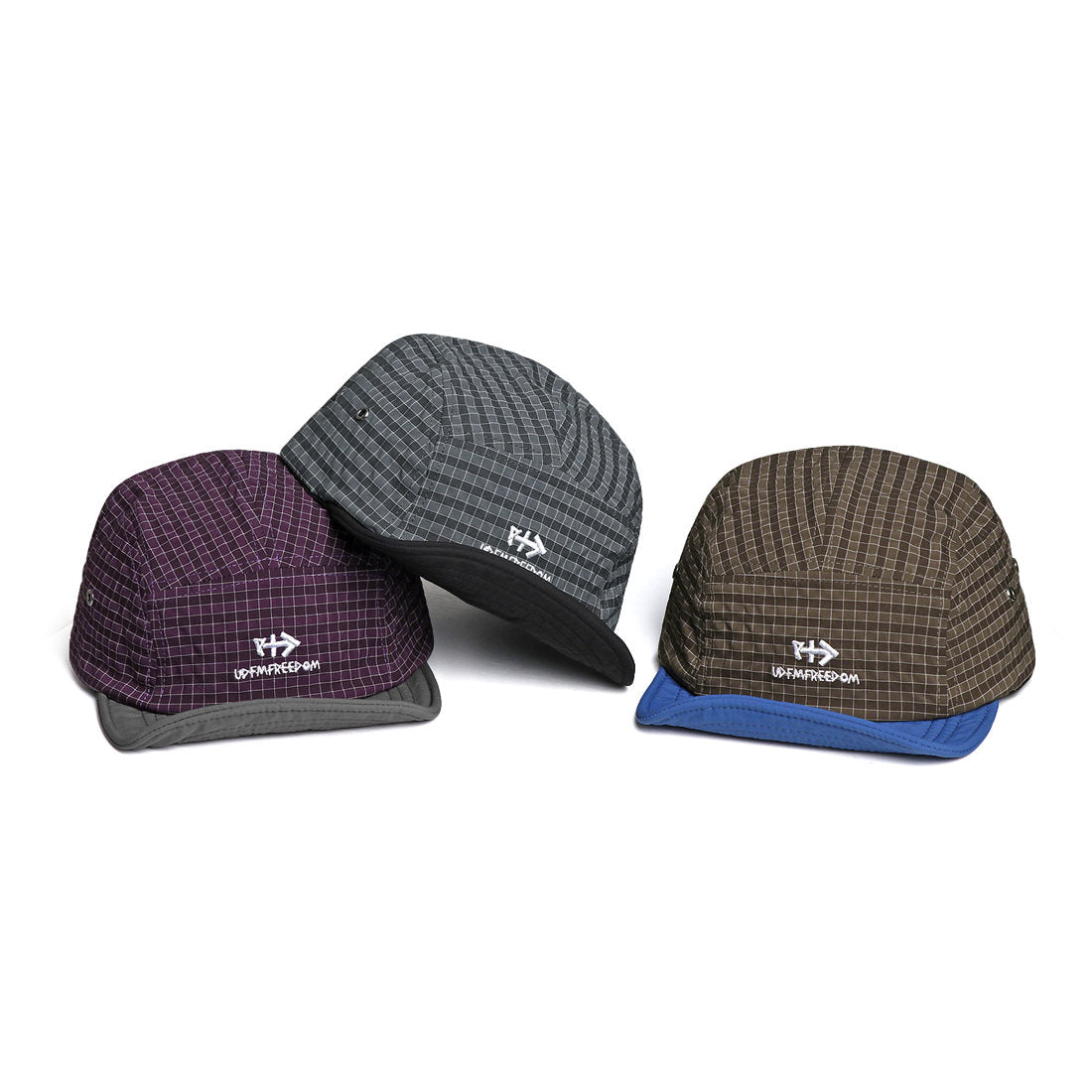 Striped Lightweight Quick-drying Soft-brimmed Baseball Cap With Retro American Color-matching Letters, Five-piece Hat, For Outdoor Hiking And Cycling, Beanie Cap