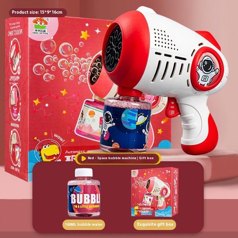 Bubble Gun Light Electric Children's Toys