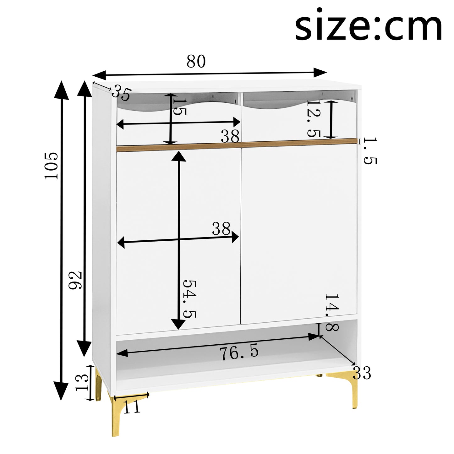 Modern White Shoe Cabinet With LED 16 Colours  Space-saving Hallway Cabinet 80x35x105 Cm With Drawers & Shelves  Storage Space, Design, Lighting For Hallway, Living Room & Entrance Area