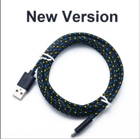 Premium Nylon Braided USB-C Cable  Ultra-Durable Charger Cord