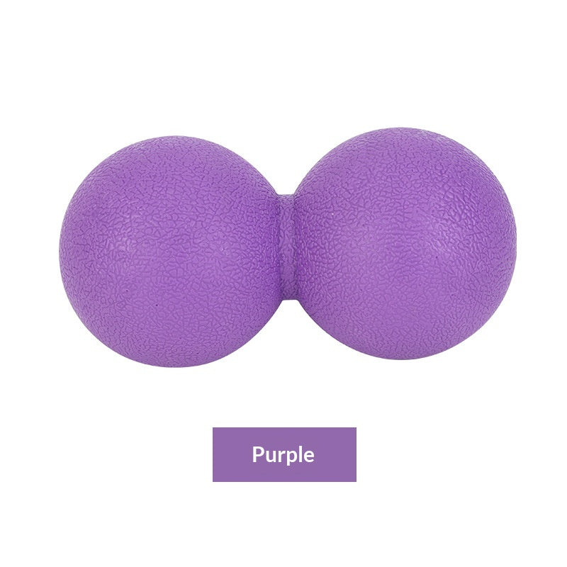 Fitness Muscle Relaxation Exercise Rubber Peanut Massage Yoga Fascia Ball