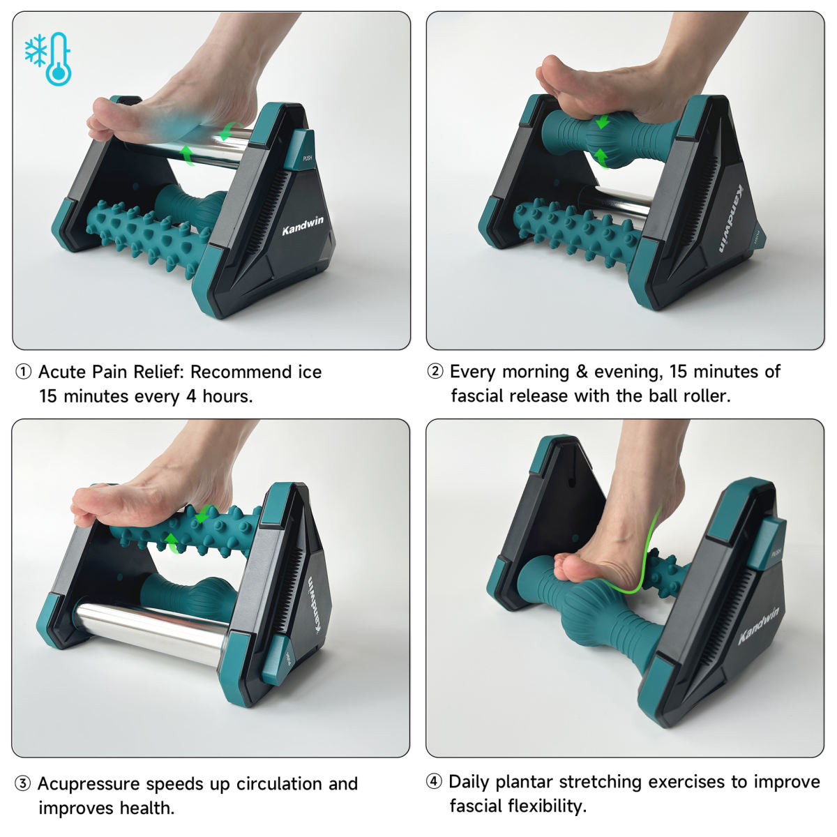 Foot Massage Device Ice Compress To Relieve Foot Fascia Three-in-one