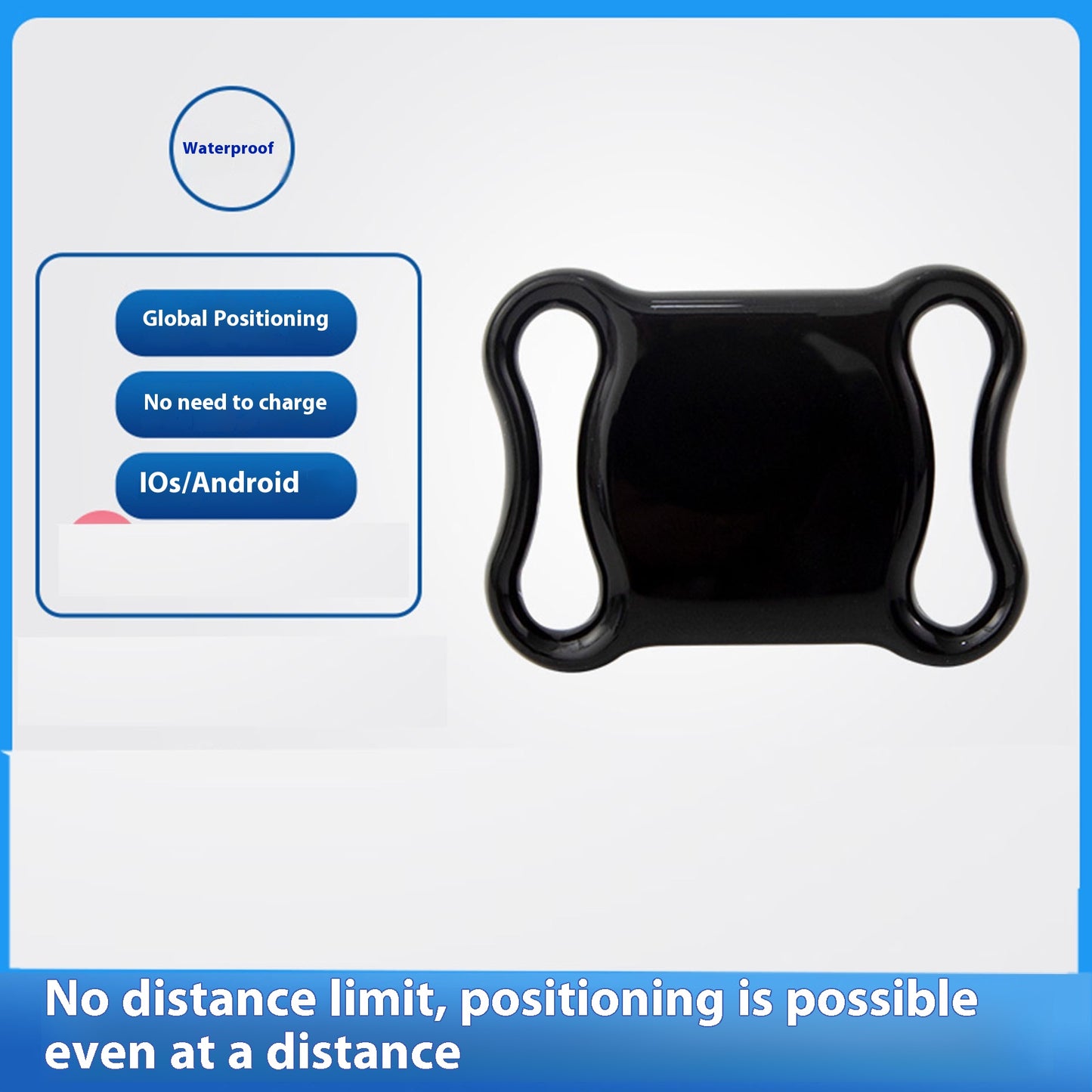 Smart Pet Locator Material ABS Bluetooth