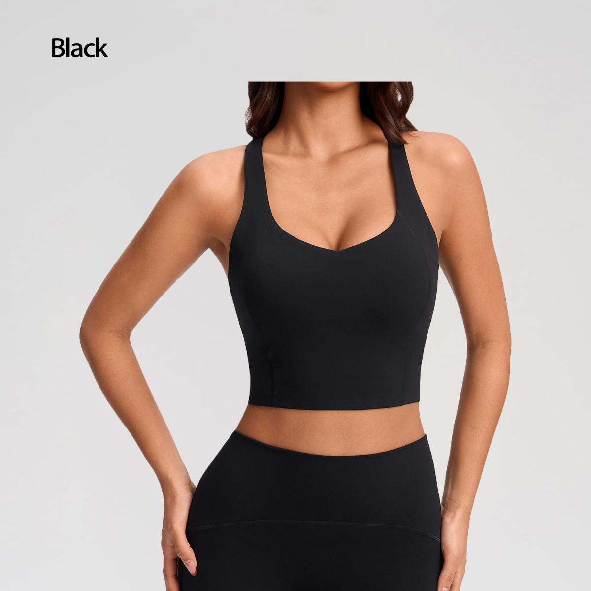 Beautiful Back Sports Bra For Women With Breast Pads, Push-up And Side Breasts Fitness Bra, Outer Wear Yoga Vest