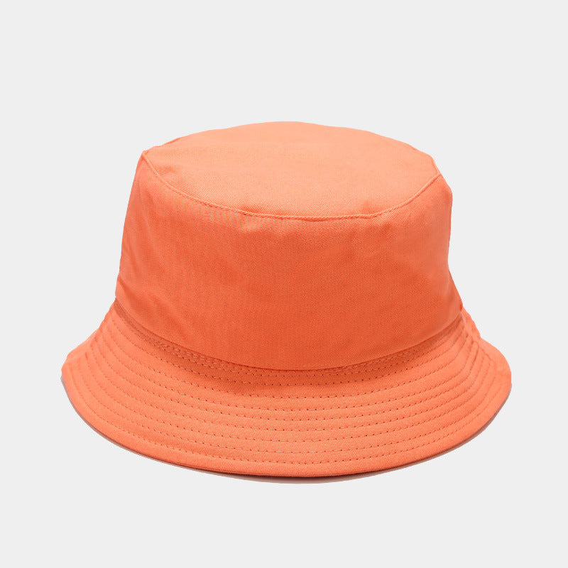 New Solid-color Double-sided Wearable Sun Hat For Outdoor Photography, Slimming Face Cap, Daily Outing Sun Protection Hat