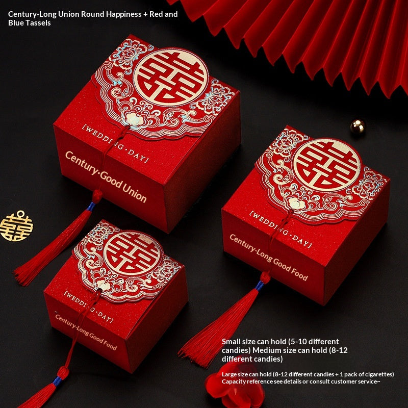 Dedicated Wedding Candy Wedding Gift Packaging Box