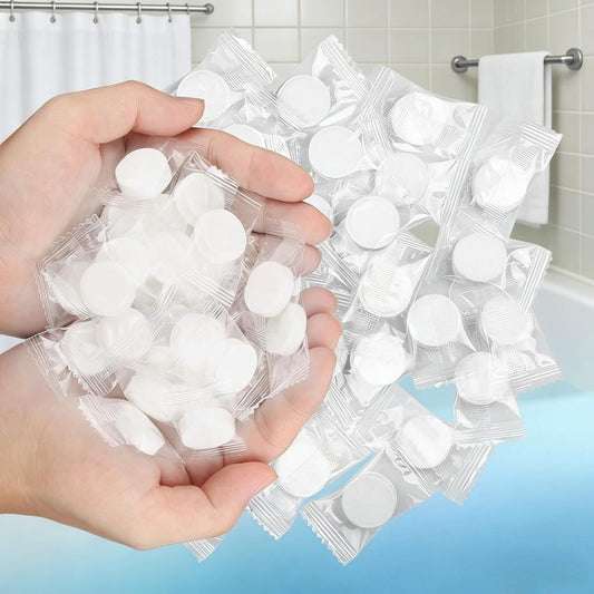Compressed Towels, 200-Pack: Practical Travel Towels In Tablet Form, Space-saving Towels For On The Go And Household Tools