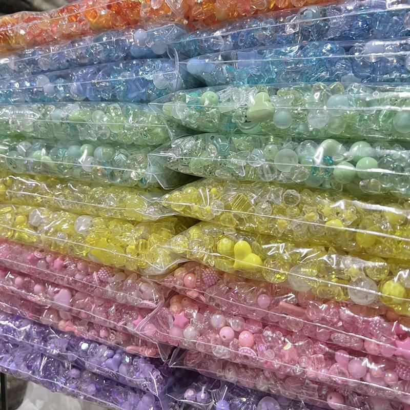Acrylic Scattered Beads Handicraft DIY Material Wholesale Bead Accessories