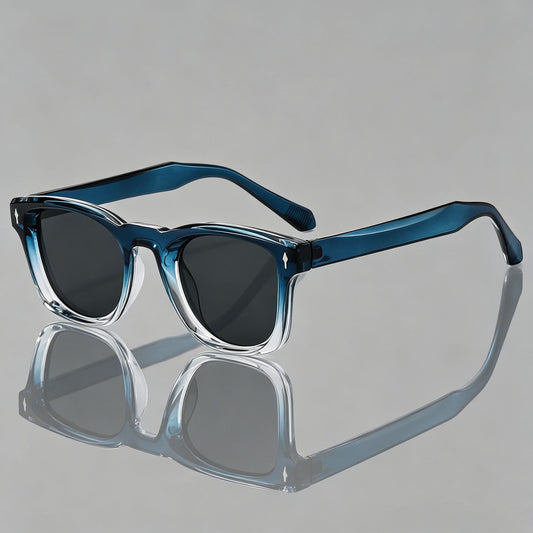 Womens Stylish Square-frame Retro Sunglasses For Outdoor Adventures