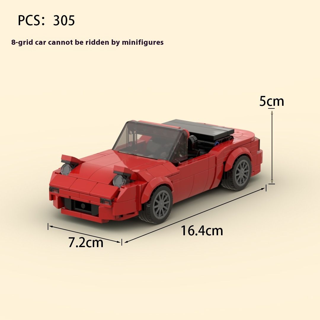 Fashion Personality Open Sports Car Model Children's Toys