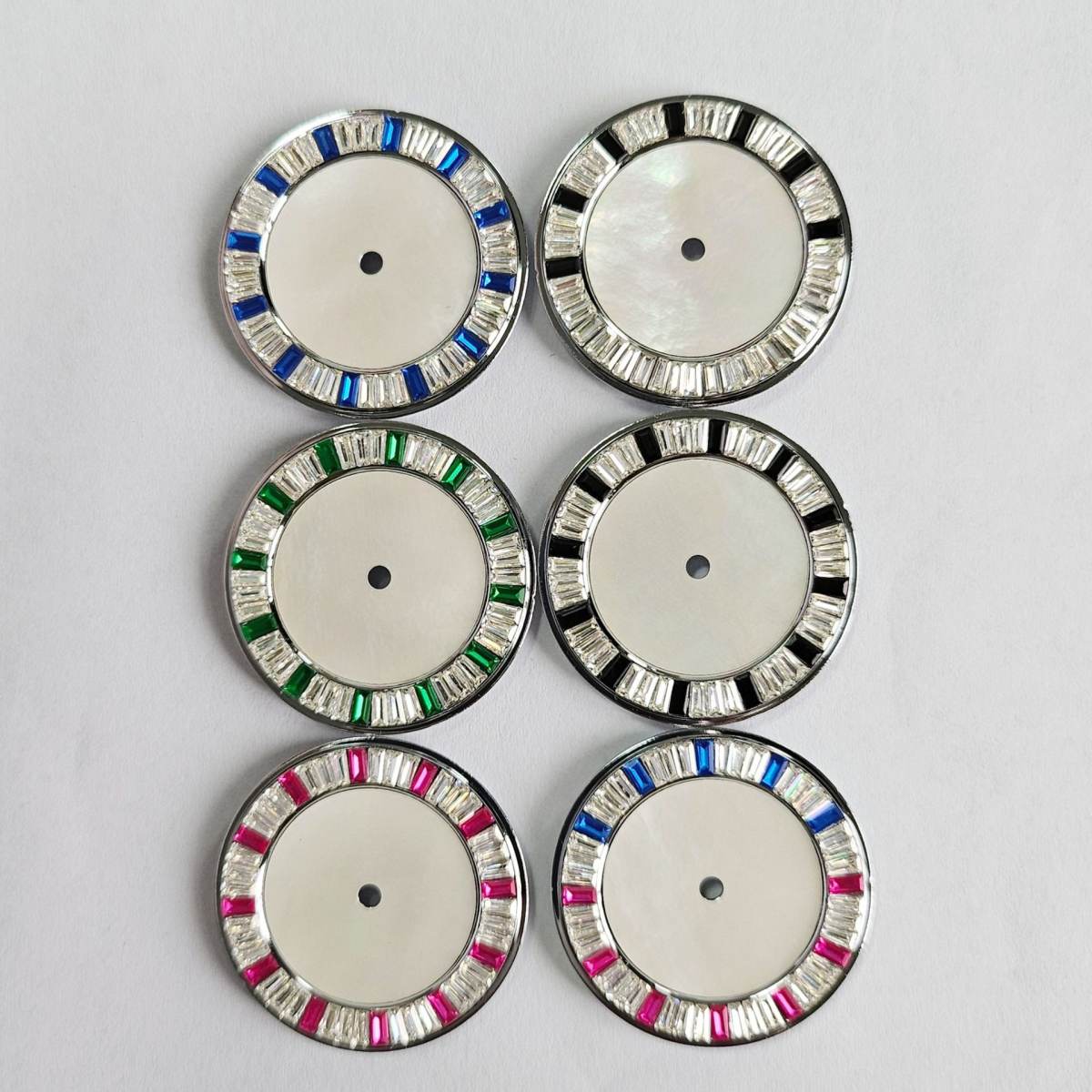 Watch Accessories Stone Edge Dial
