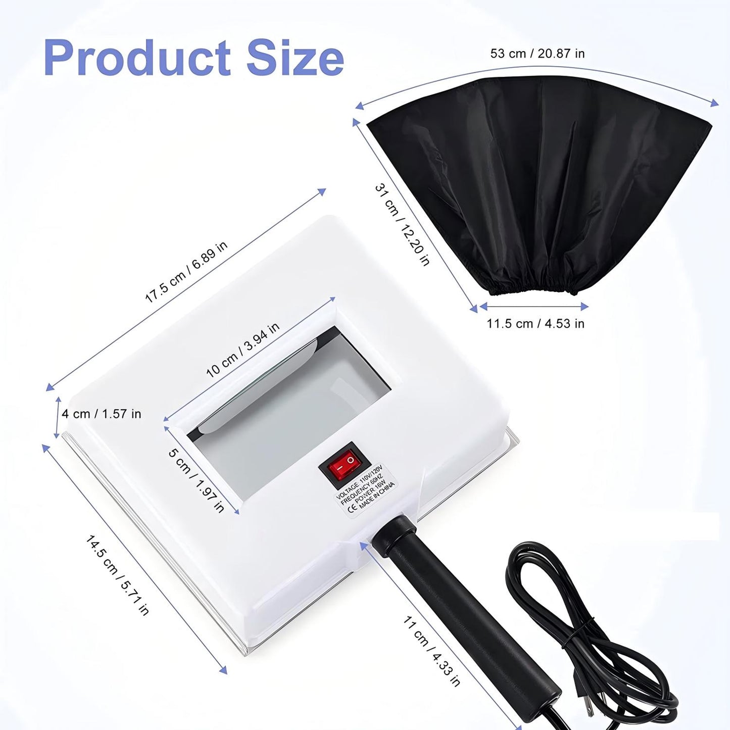Woods Lamp Beauty Salon Spa Facial Care Analyzer UV Light Skin Diagnose Tester