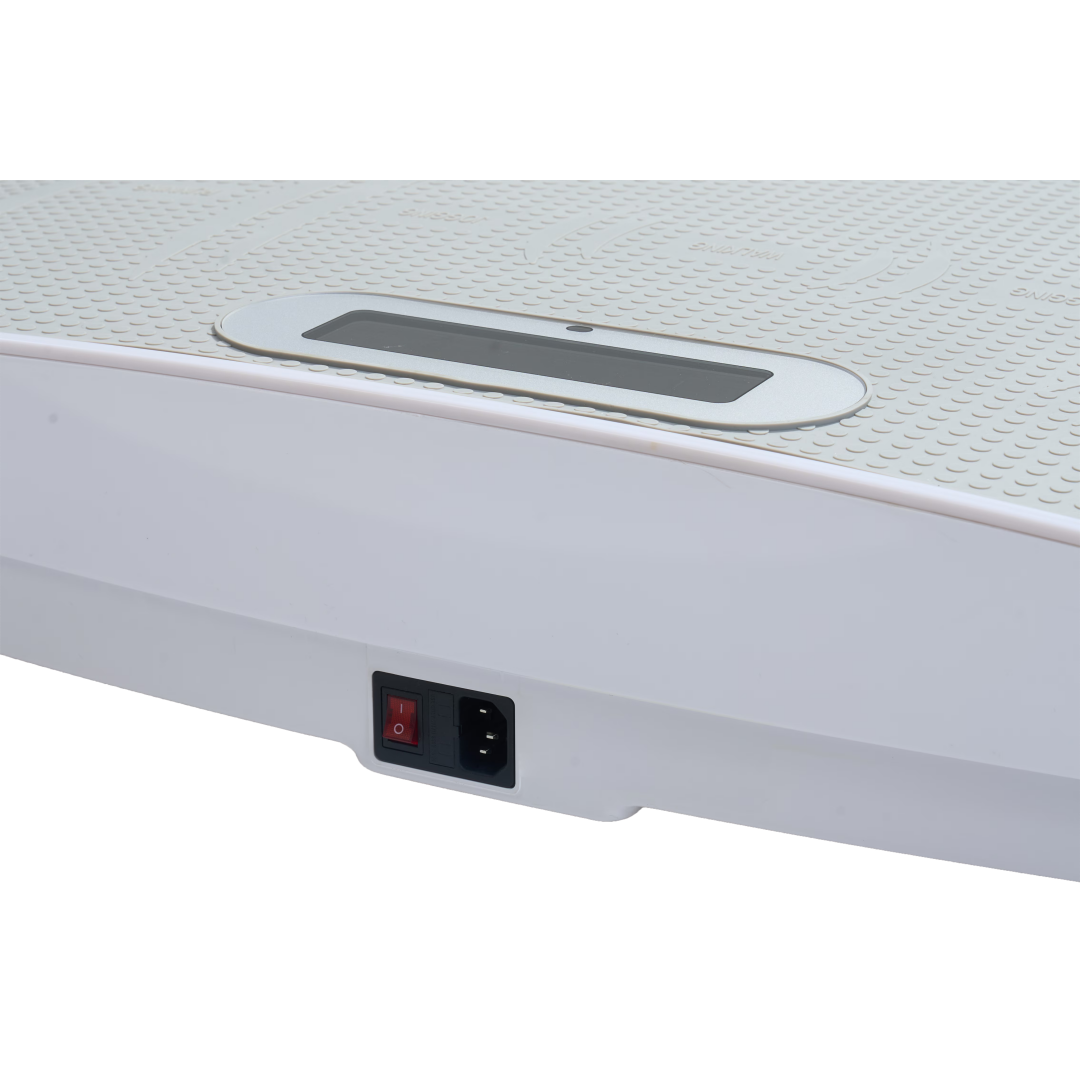 Full Body Vibration Platform Crazy Fitness Massage 10-Frequency Weight Loss & Fat Burner Shaking Machine For Unisex Grey 034