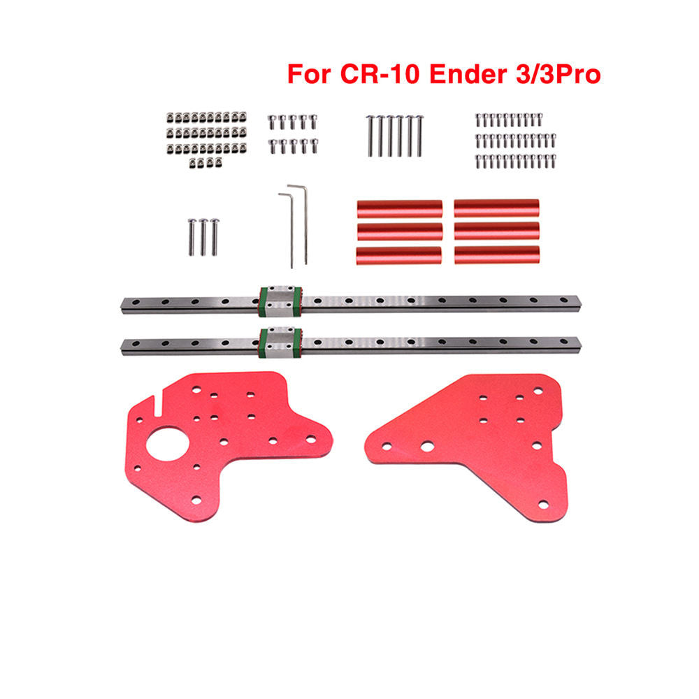 Printer Accessories Double Z-axis MGN12C Slide Rail Guide Rail Kit Mounting Bracket