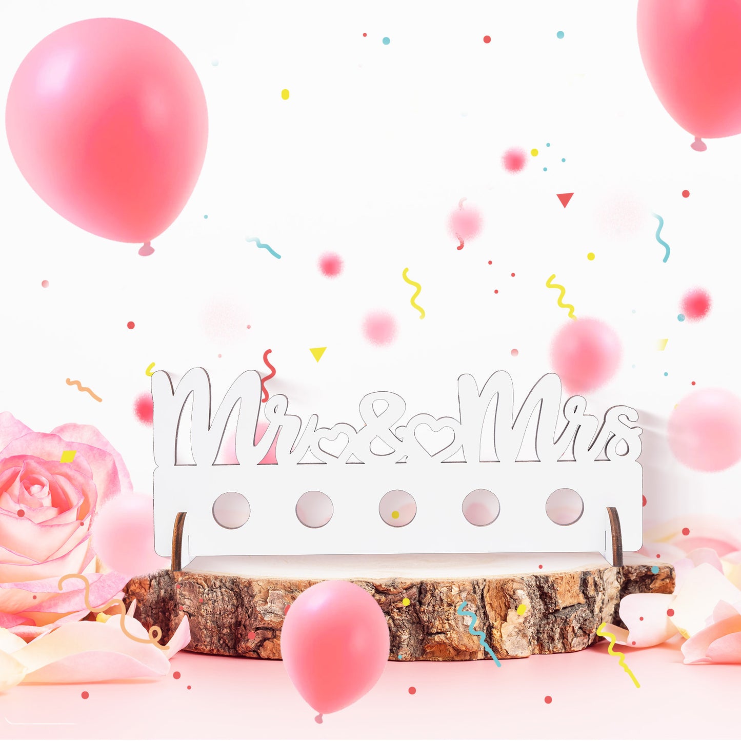 White Wedding Decor—Elegant Gift With A Timeless Design For Festive Wedding Celebrations—Party Decorations