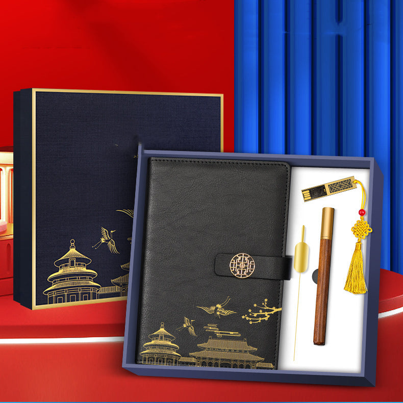 Home Holiday Event Business Gift Notebook Set