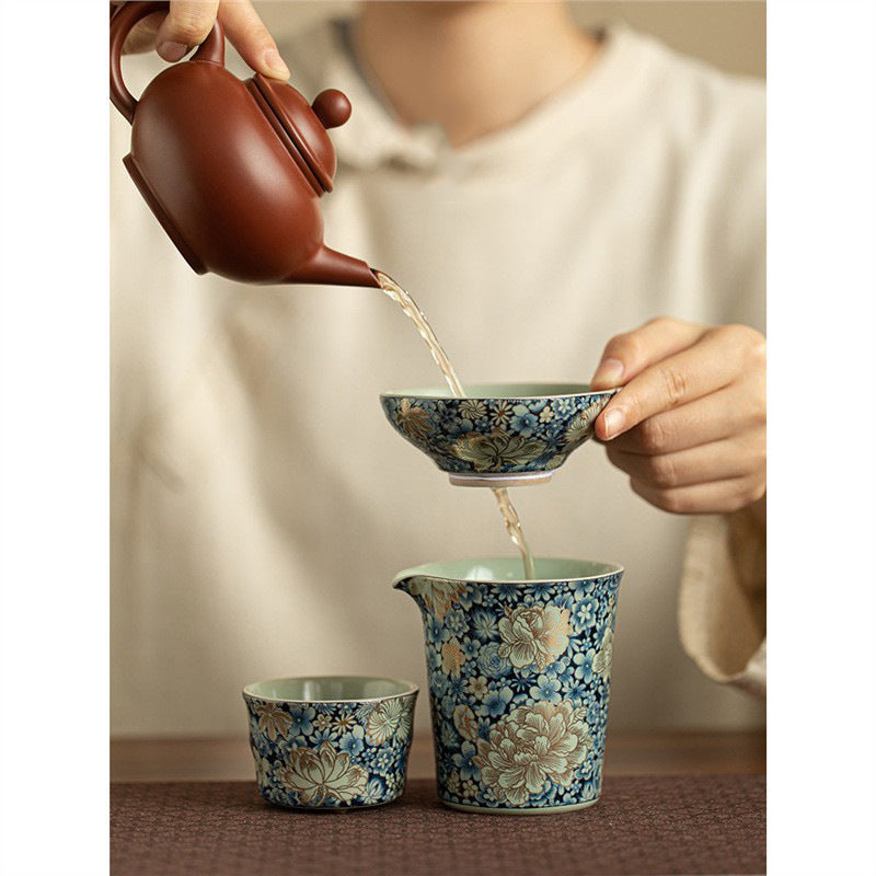 All-ceramic Public Teapot Tea Set Accessory