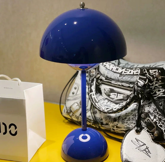 Retro Bud Table Lamp Atmosphere Wireless Charging Table Lamp