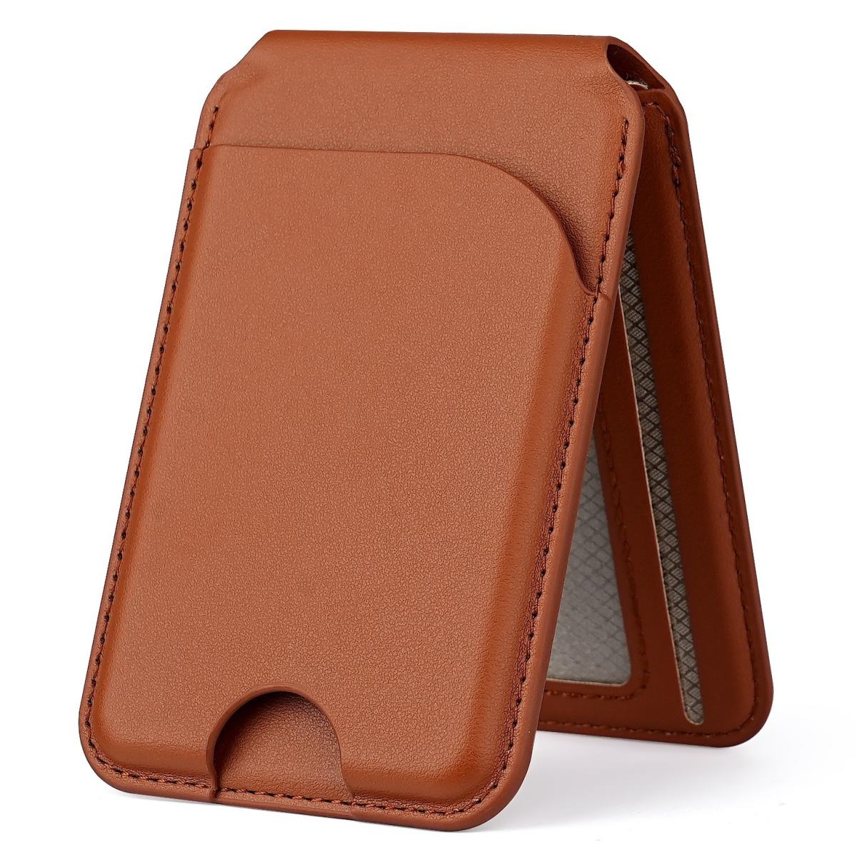 Rotating Shaft Folding Magnetic Card Holder Mobile Phone Bracket