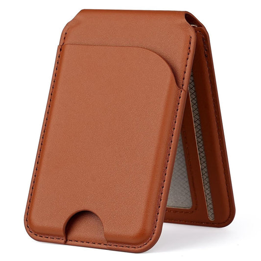 Rotating Shaft Folding Magnetic Card Holder Mobile Phone Bracket