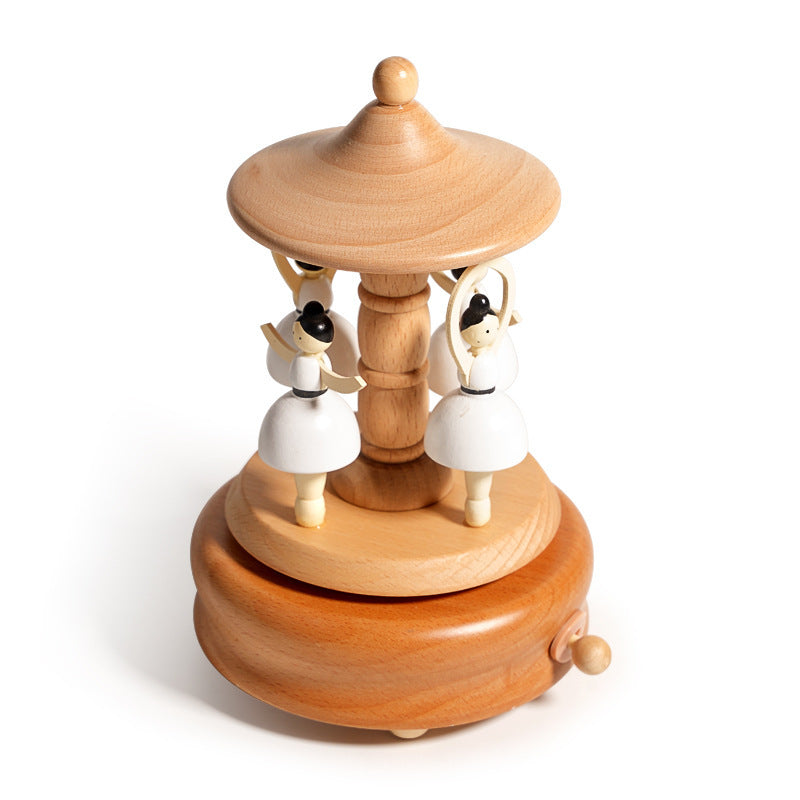 Wooden Creative Music Box For Home Decor
