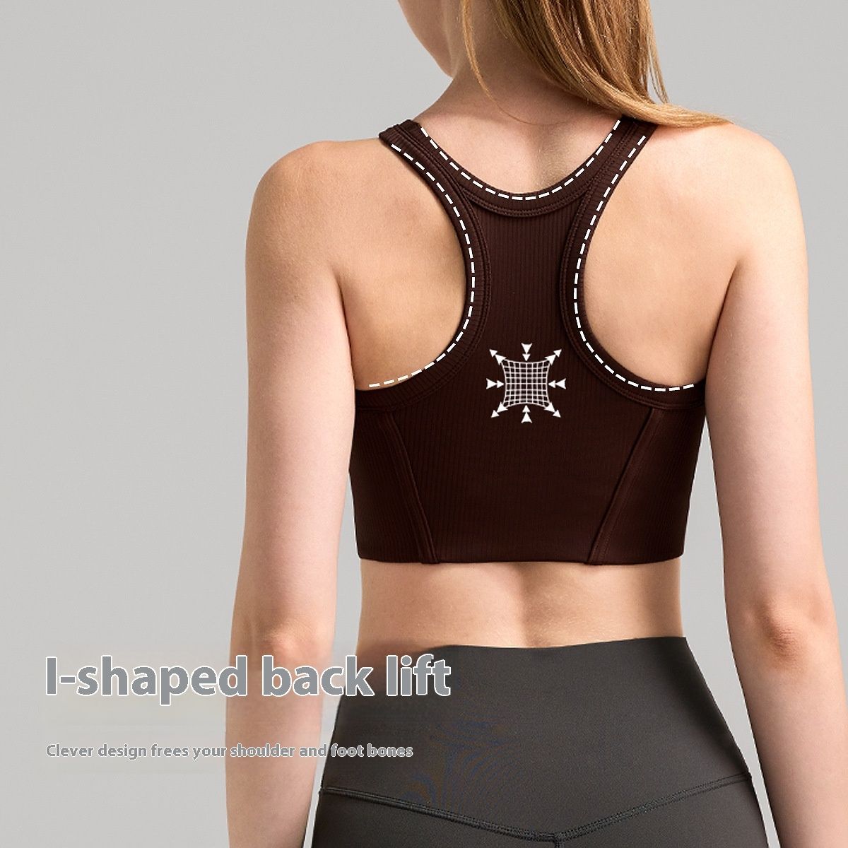 Nylon Sports Underwear Women's Yoga Vest