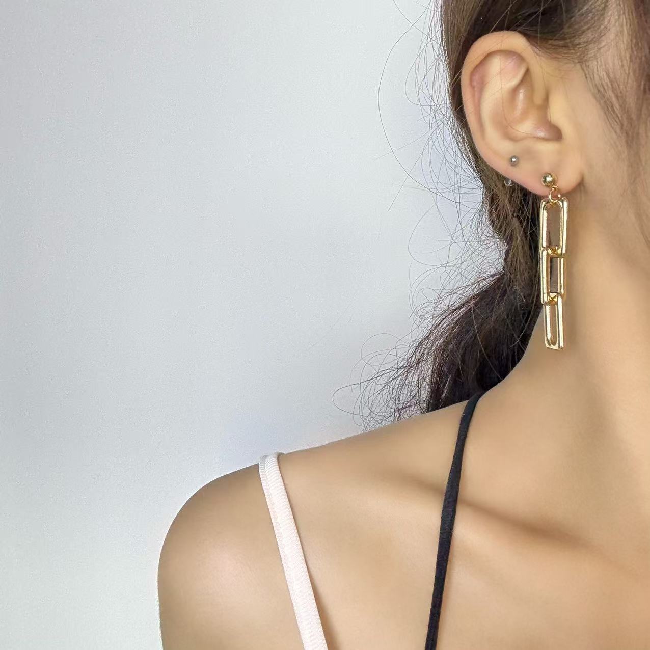 Women's Korean-style Personalized Simple Geometric Earrings