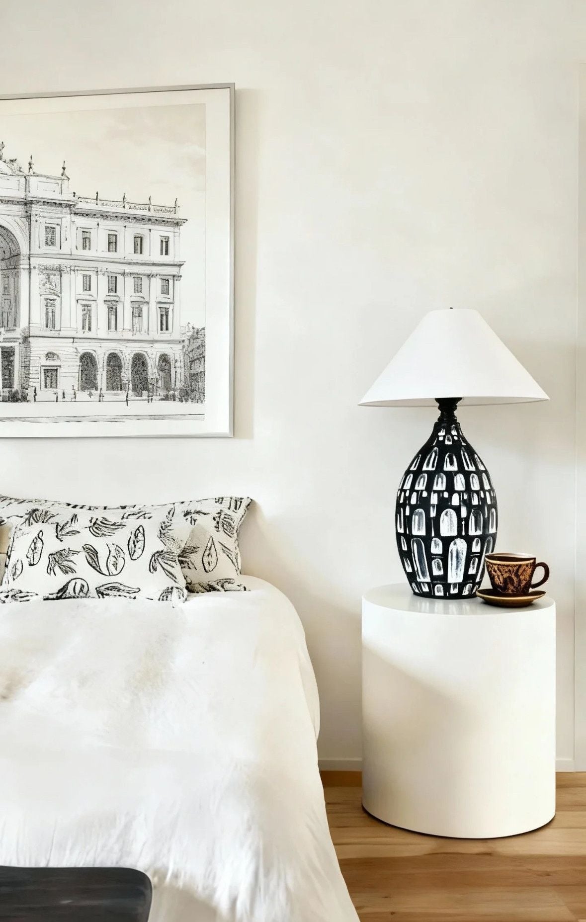 American-style Living Room Retro Bedroom Bedside Smart Table Lamp