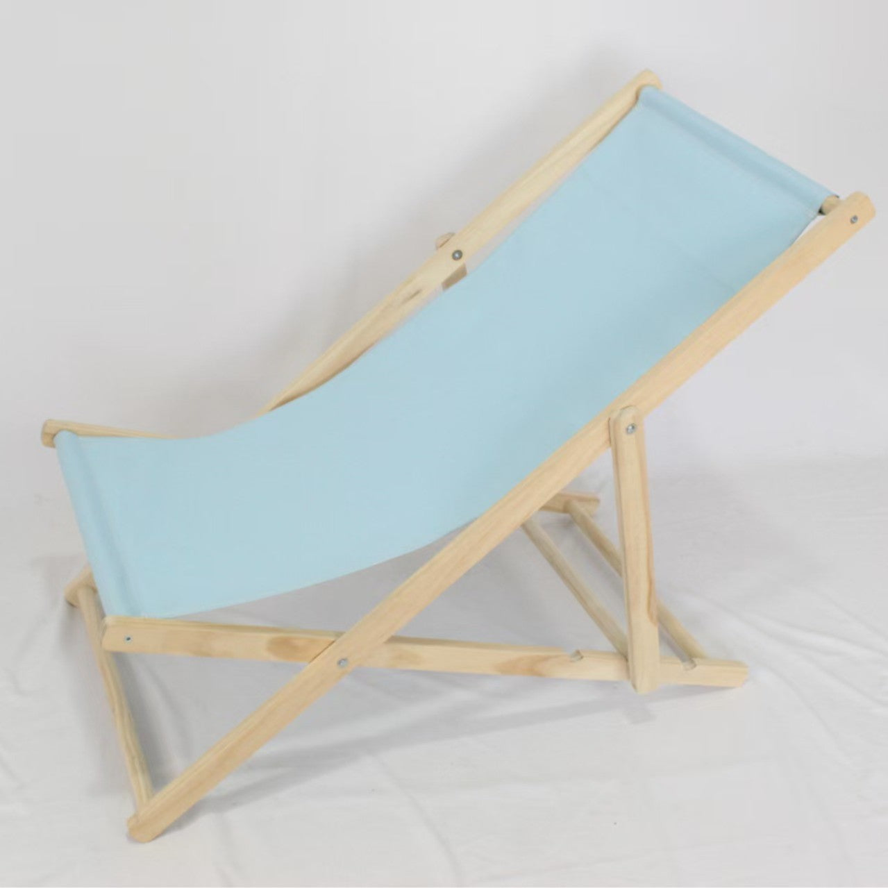 Solid Wood Beach Chair Outdoor Lounge Chair