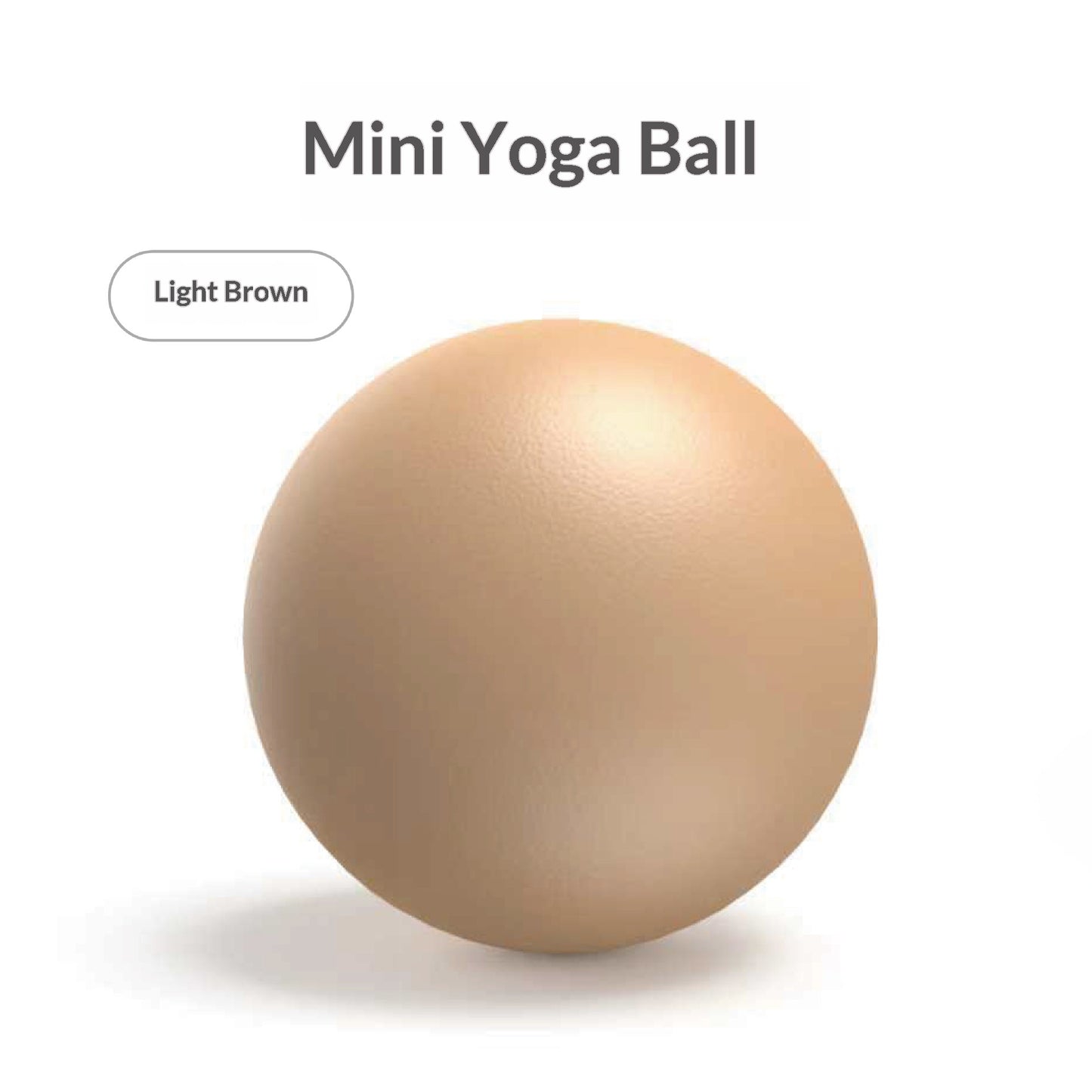Pvc Explosion-proof Frosted 25cm Mini Gymnastics Balance Fitness Hip Ball