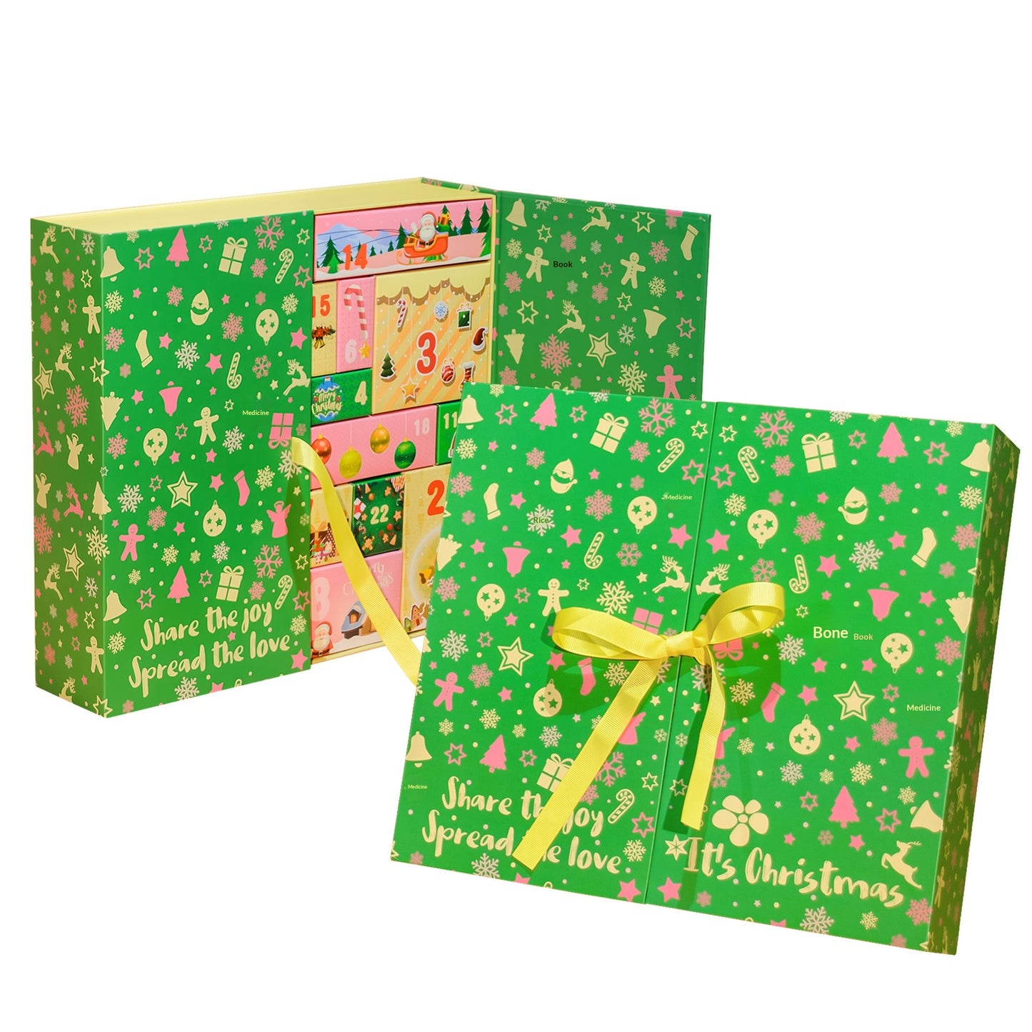 24-Frame Christmas Blind Box Little Gifts Countdown
