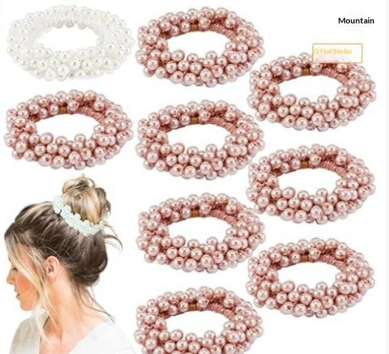 Simple Temperament Hair Tie Korean Internet Celebrity Rubber Band For Hair