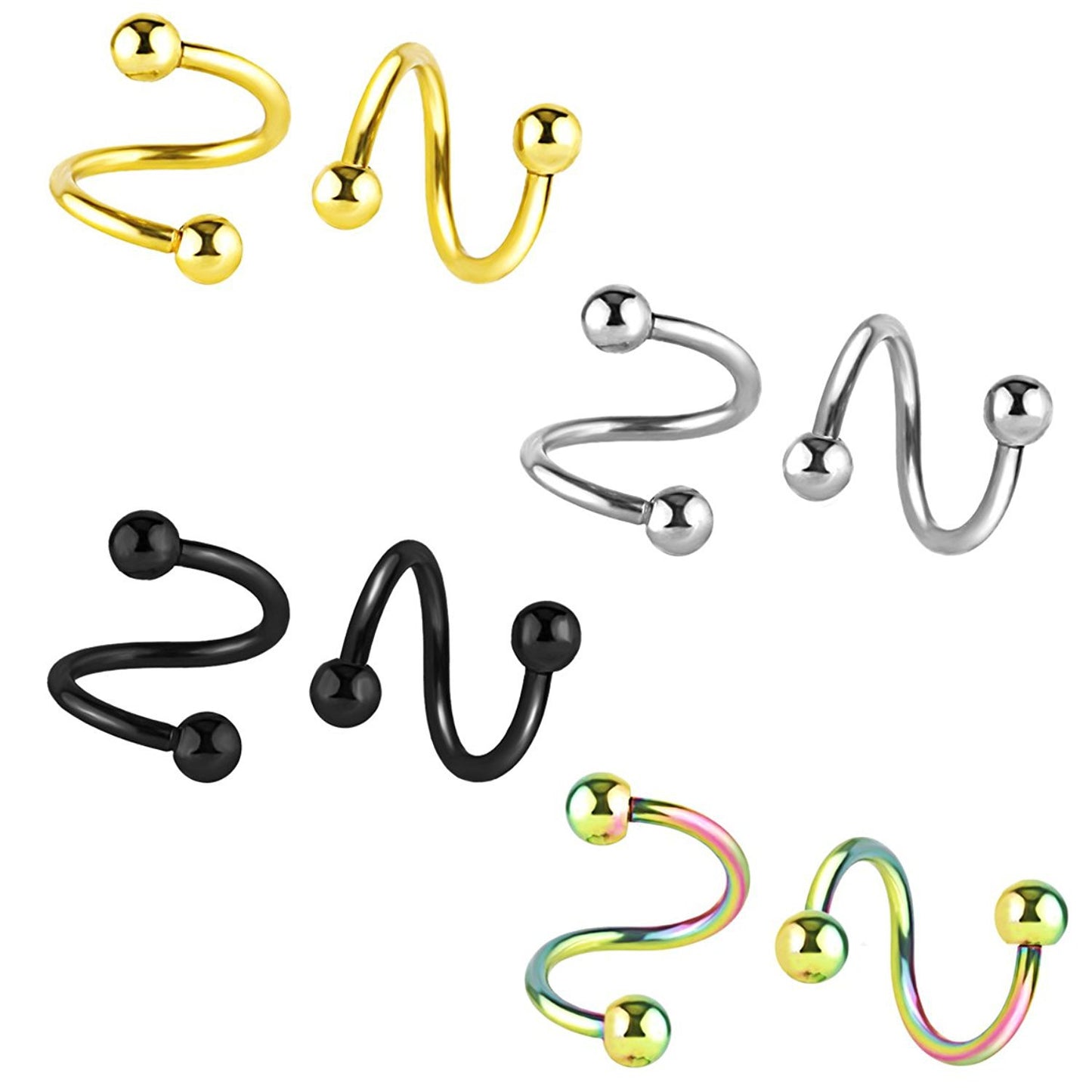 Stainless Steel Titanium Steel Body Piercing Jewelry