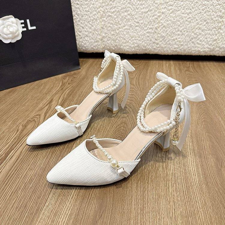 2026 Summer Women Fashion Pumps, Minimalist Premium Design Comfortable Dress Shoes, Versatile Trendy Flat Heel Shoes Matching Dresses