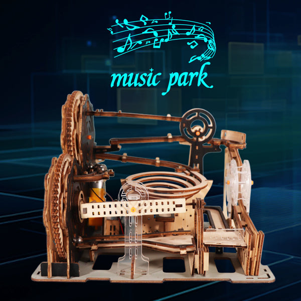 3d Wooden Puzzle Hand Whale Music Box Handmade Assembly Model Kit Holidays Birthdays Christmas Gifts