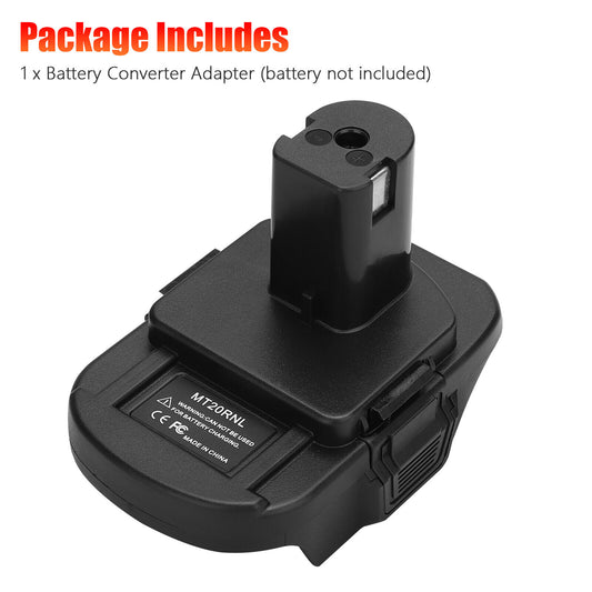 Battery Adapter MT20RNL For M Akita Li-ion Batteries Convert To Ryobi 18V Tools