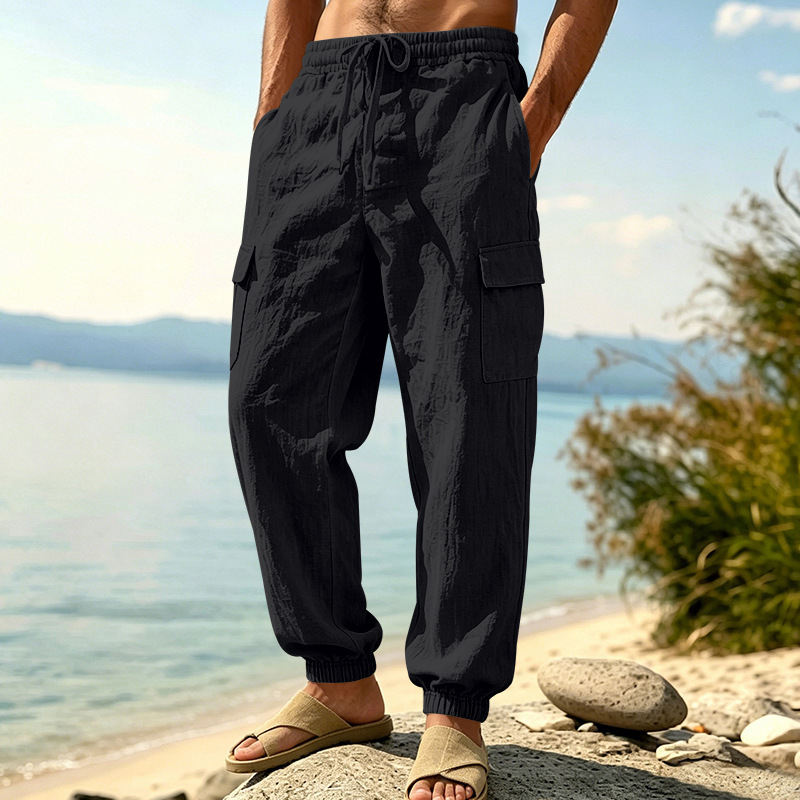 Multi-Pocket Light-Luxury Outdoor Workwear Sports Pants
