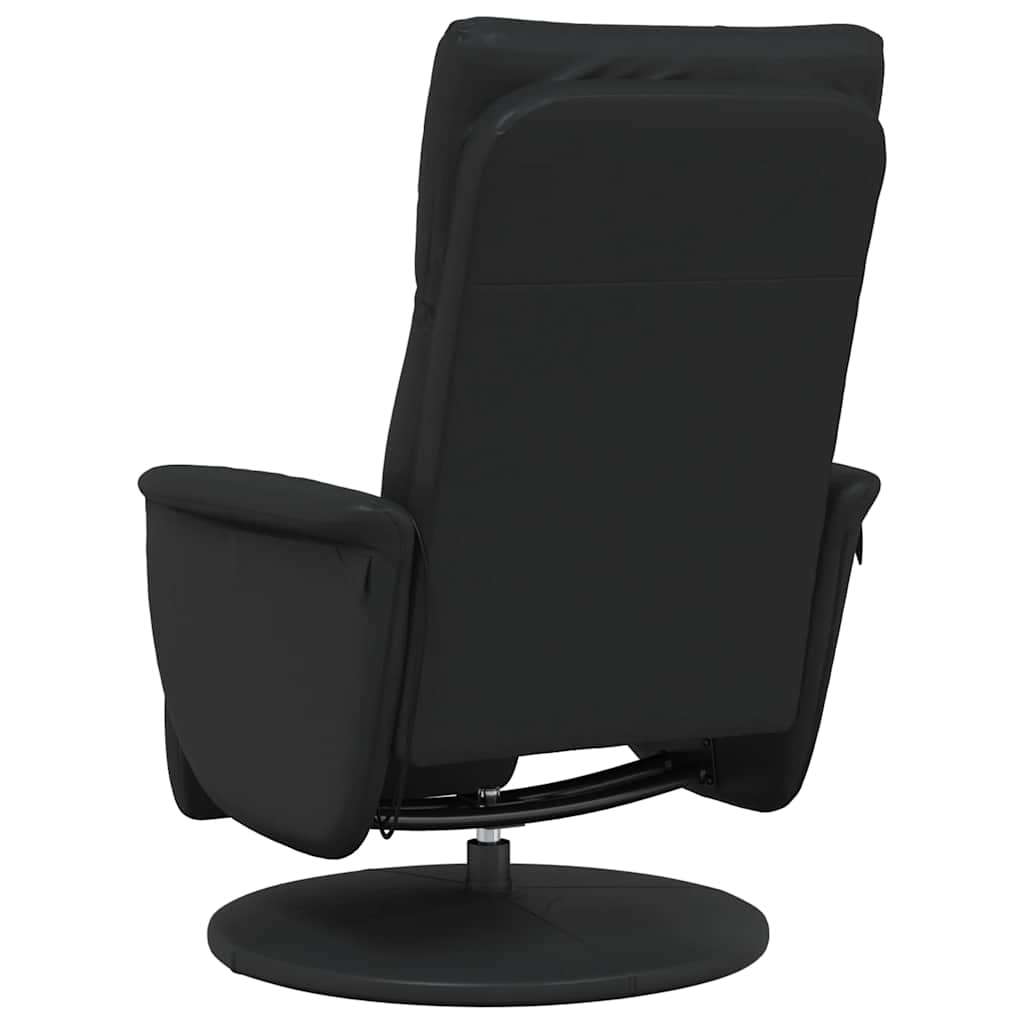 Massage Chair with Footrest Faux Leather