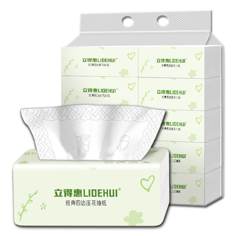 80-pack Value Household Box Of Facial Tissues