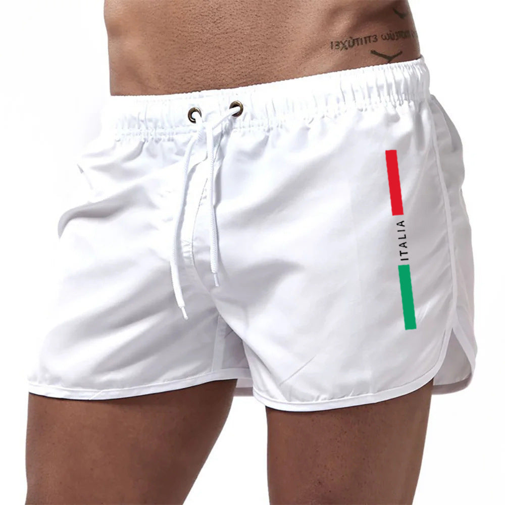 Mesh Breathable Fitness Mens Sports Shorts