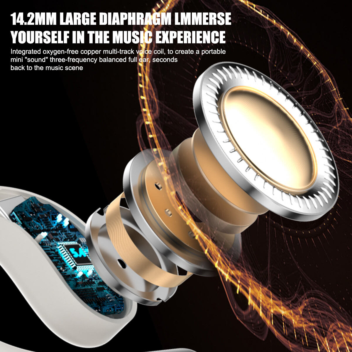 Translator Earbuds 144 Languages Bluetooth Two-Way Real Time Smart Translation