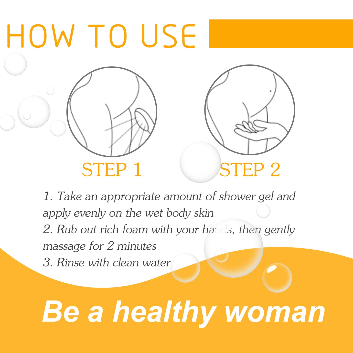 EELHOE Feminine Wash With Sunflower Oil, Body Cleansing Skin Refreshing Oil Control Moisturizing Long-Lasting Fragrance Shower Gel