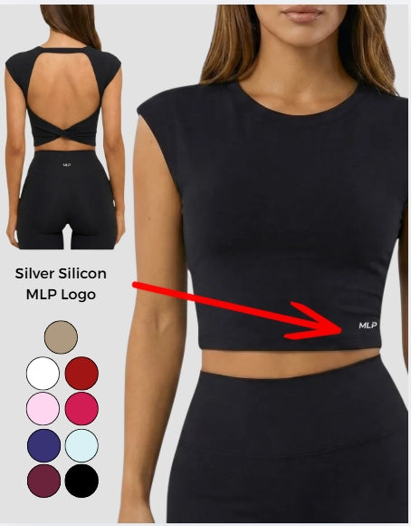 Spaghetti Strap Cross Beauty Back Yoga Clothes Vest