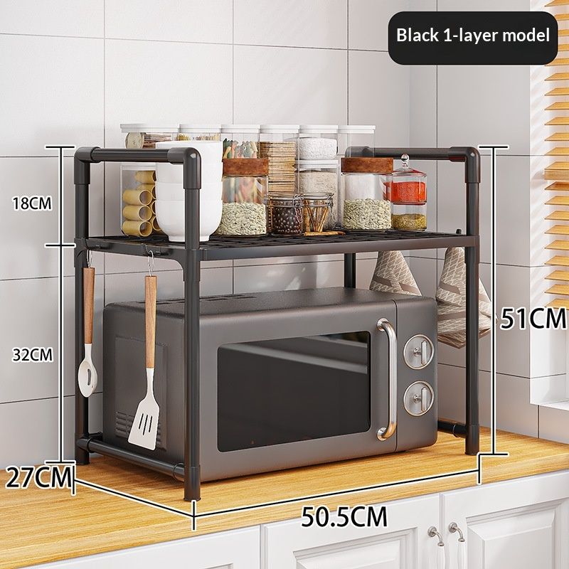 Multi-functional Movable Simple Storage Rack For Home Kitchens